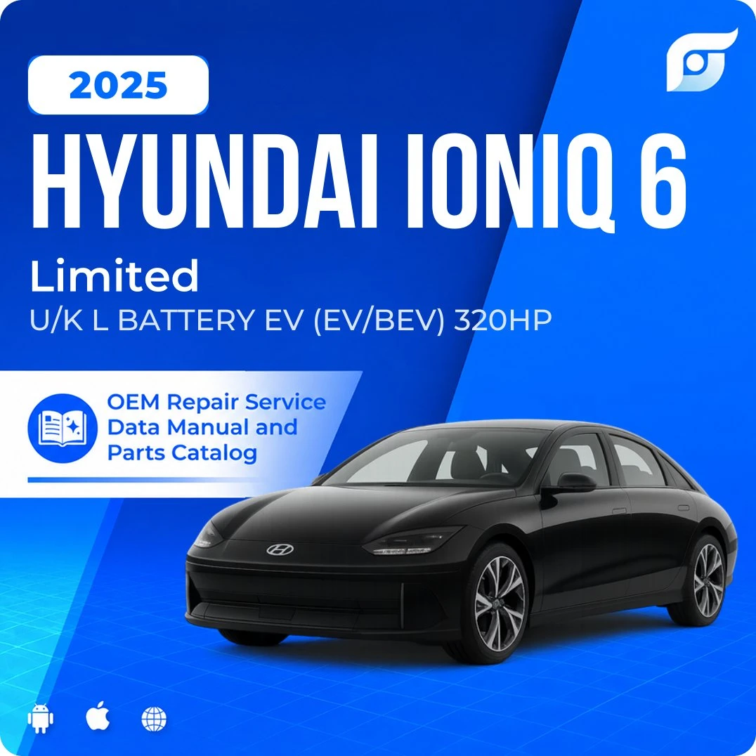 2025 Hyundai Ioniq 6 Limited - OEM Repair Service Manual