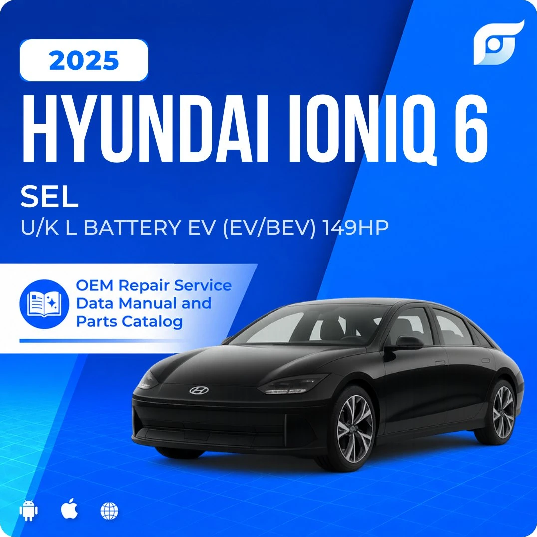 2025 Hyundai Ioniq 6 SEL - OEM Repair Service Manual