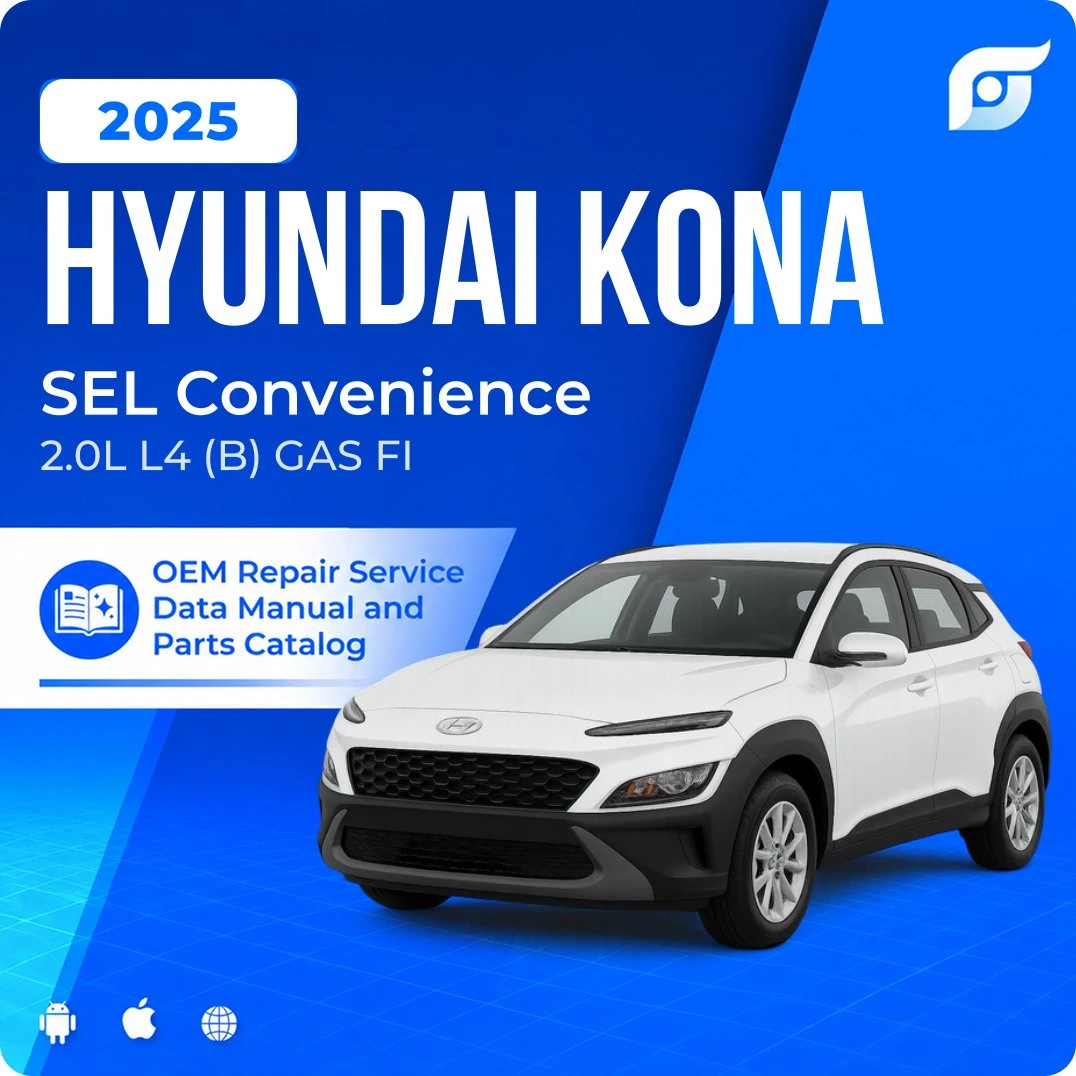 2025 Hyundai Kona SEL Convenience - OEM Repair Service Manual