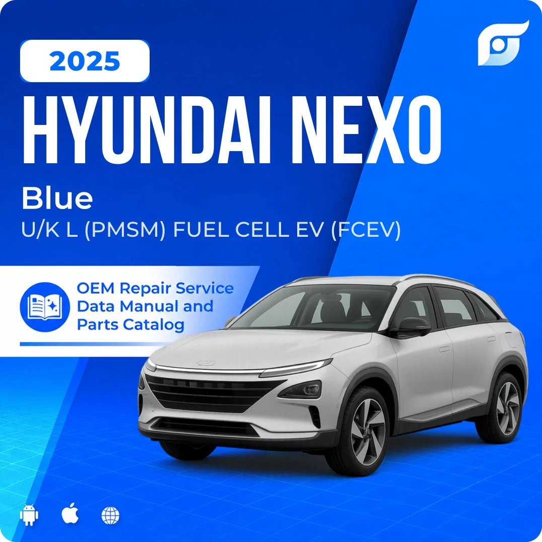 2025 Hyundai Nexo Blue - OEM Repair Service Manual