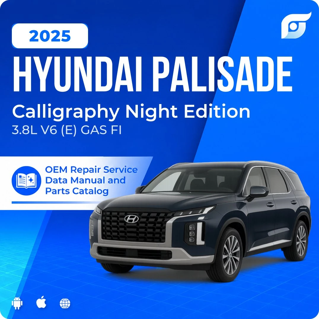 2025 Hyundai Palisade Calligraphy Night Edition - OEM Repair Service Manual
