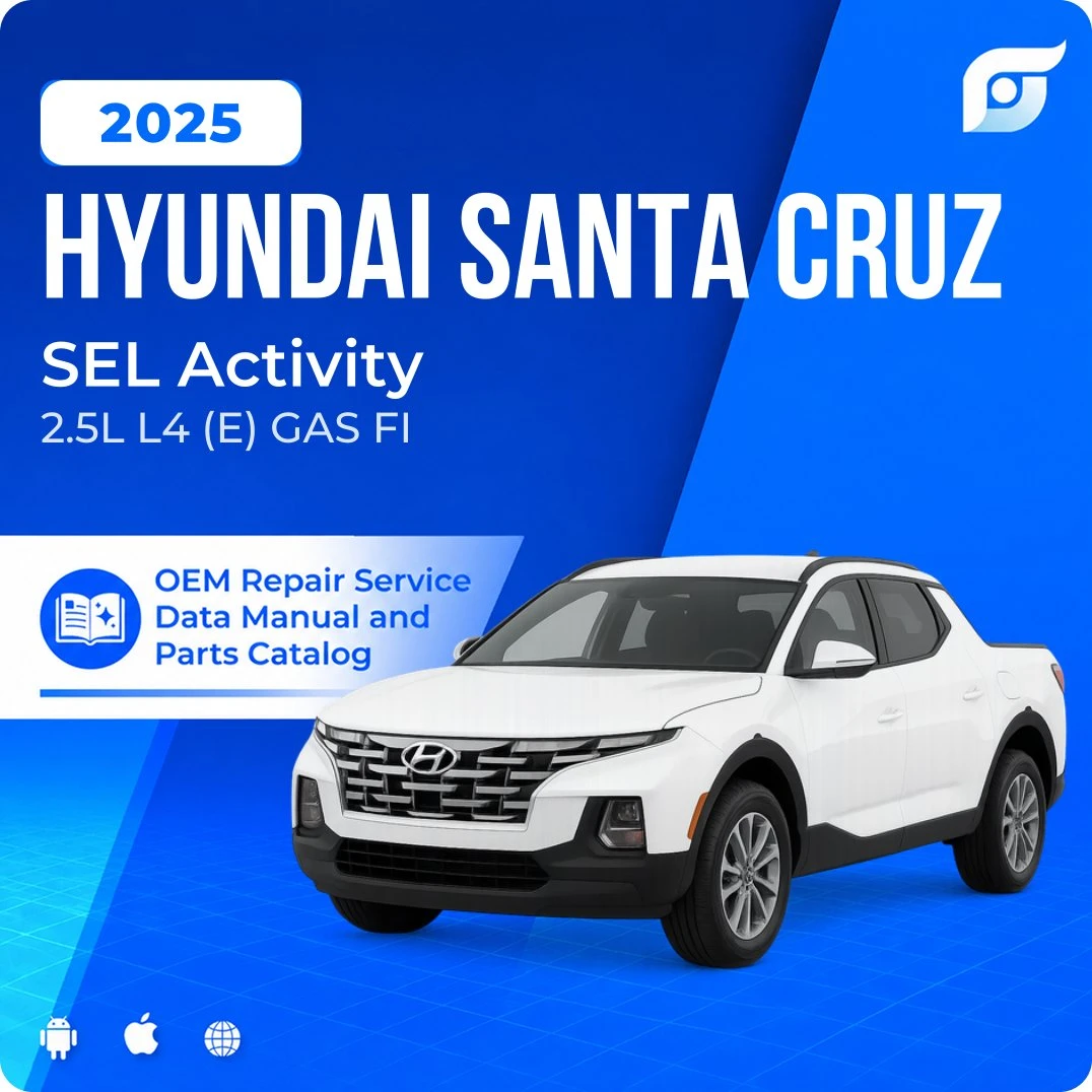 2025 Hyundai Santa Cruz SEL Activity - OEM Repair Service Manual