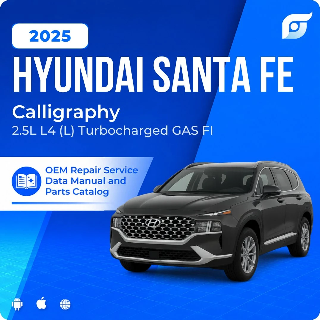 2025 Hyundai Santa Fe Calligraphy - OEM Repair Service Manual