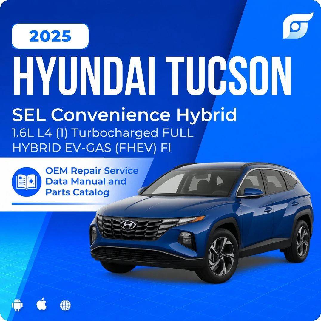 2025 Hyundai Tucson SEL Convenience Hybrid - OEM Repair Service Manual