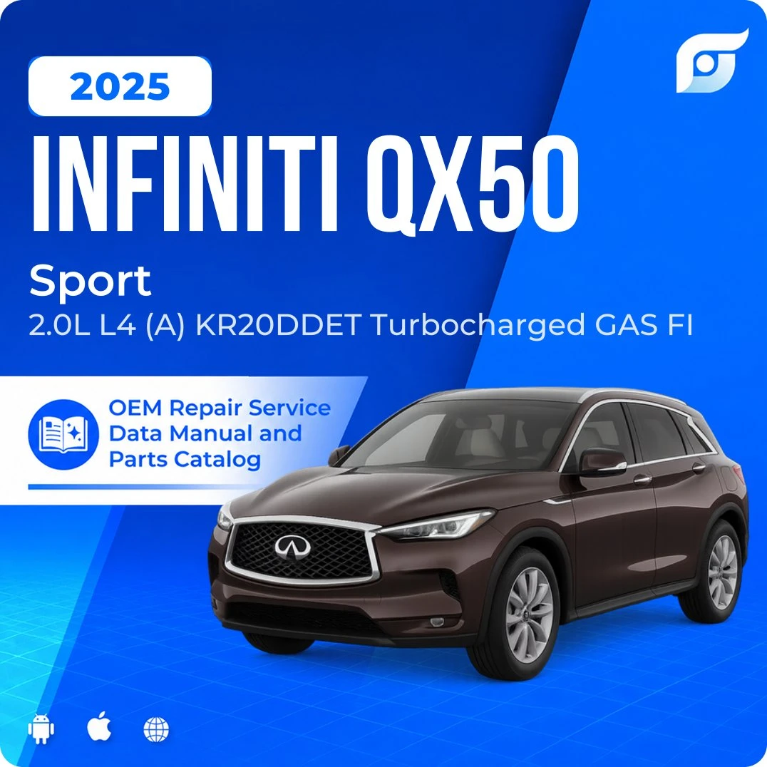 2025 INFINITI QX50 Sport - OEM Repair Service Manual