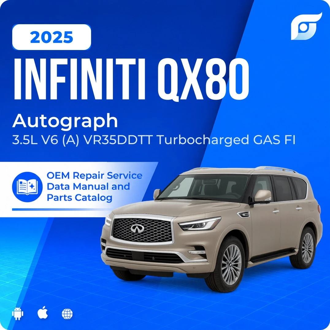 2025 INFINITI QX80 Autograph - OEM Repair Service Manual