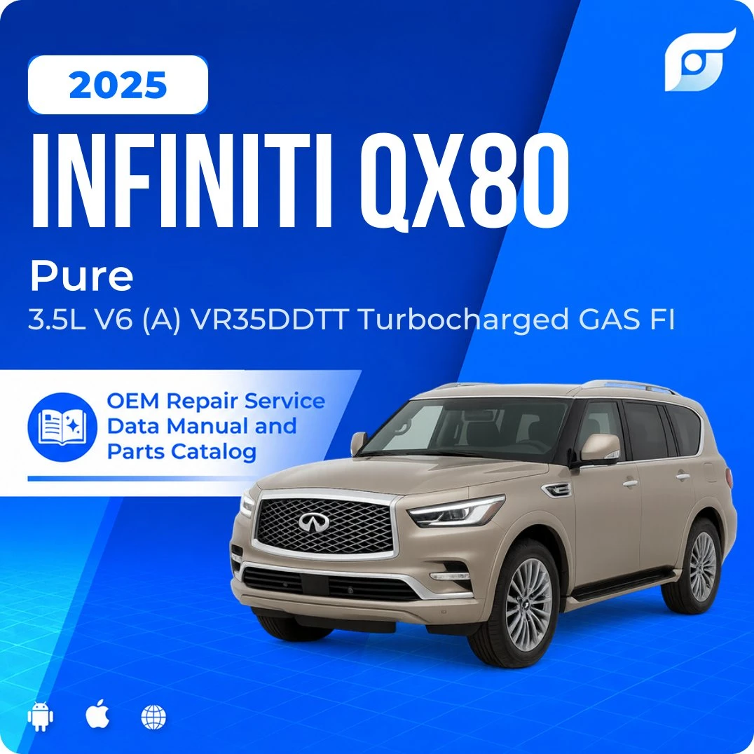 2025 INFINITI QX80 Pure - OEM Repair Service Manual