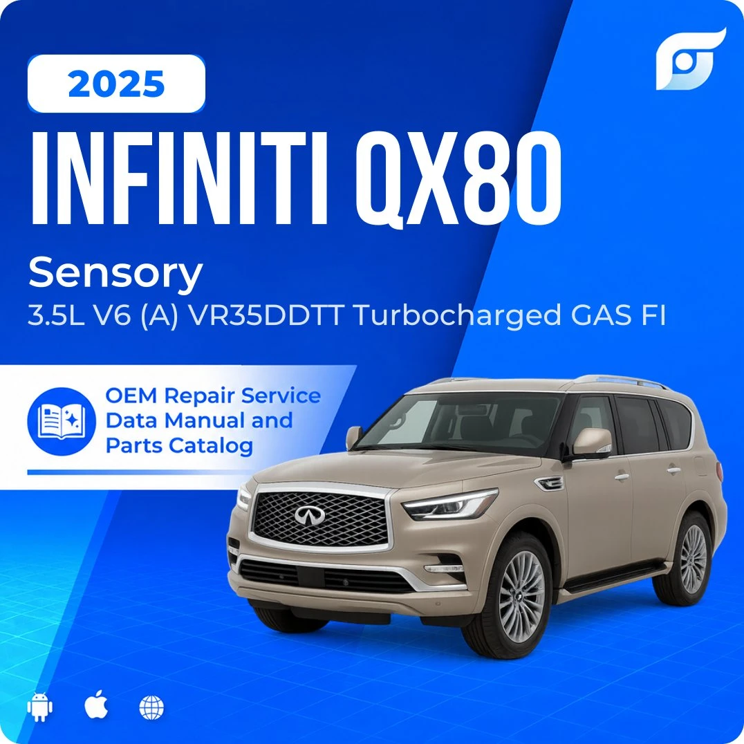 2025 INFINITI QX80 Sensory - OEM Repair Service Manual