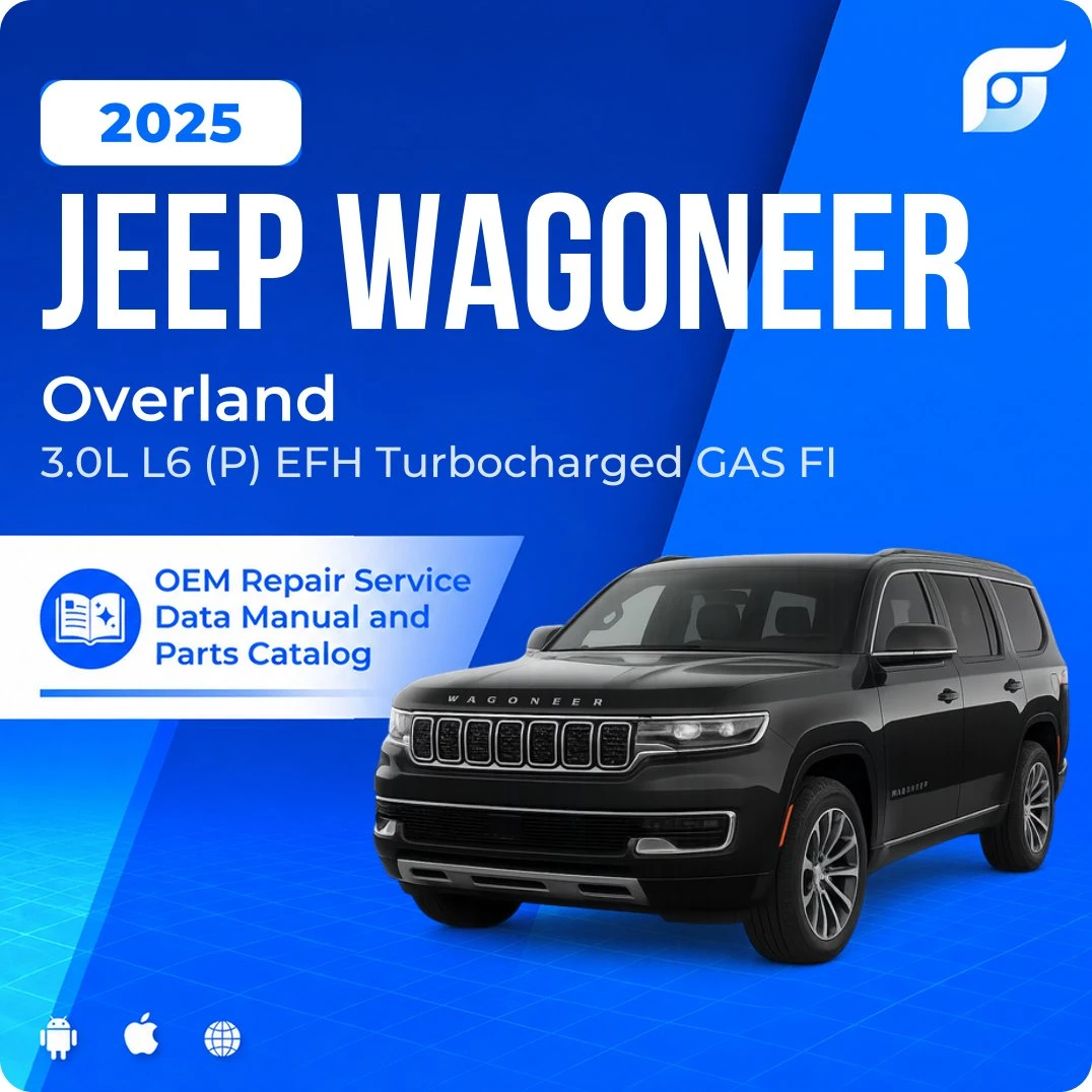 2025 Jeep Wagoneer Overland - OEM Repair Service Manual
