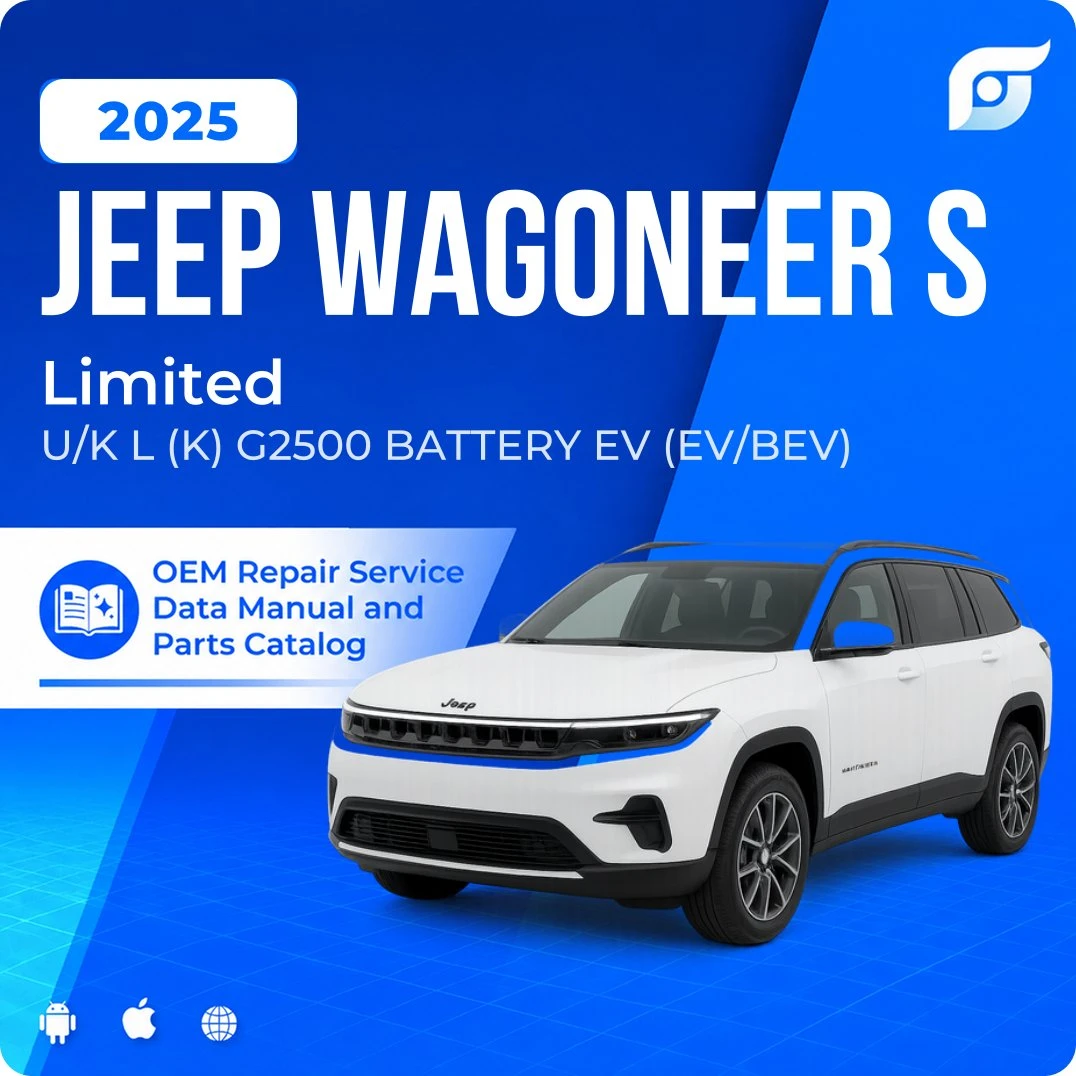2025 Jeep Wagoneer S Limited - OEM Repair Service Manual