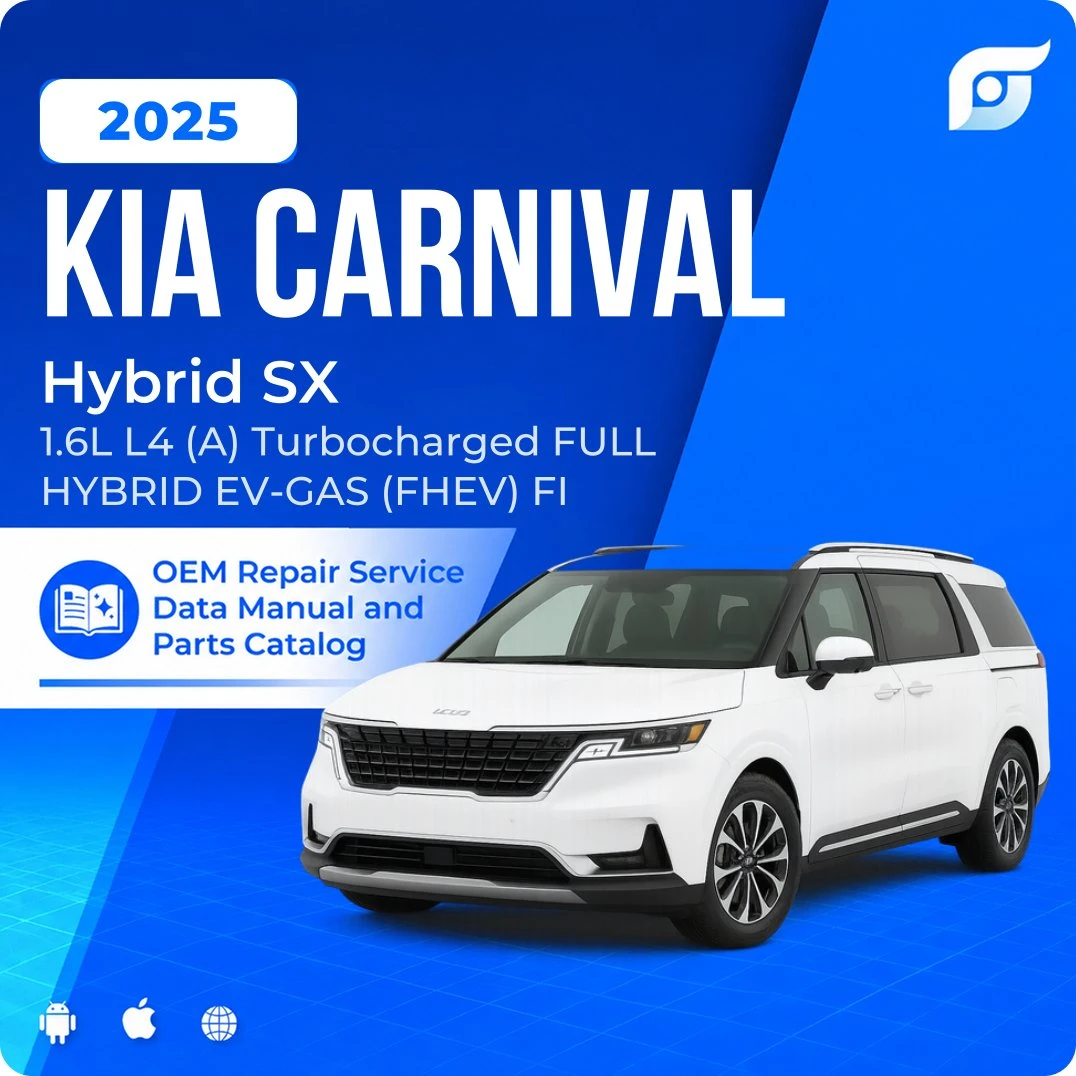 2025 Kia Carnival Hybrid SX - OEM Repair Service Manual