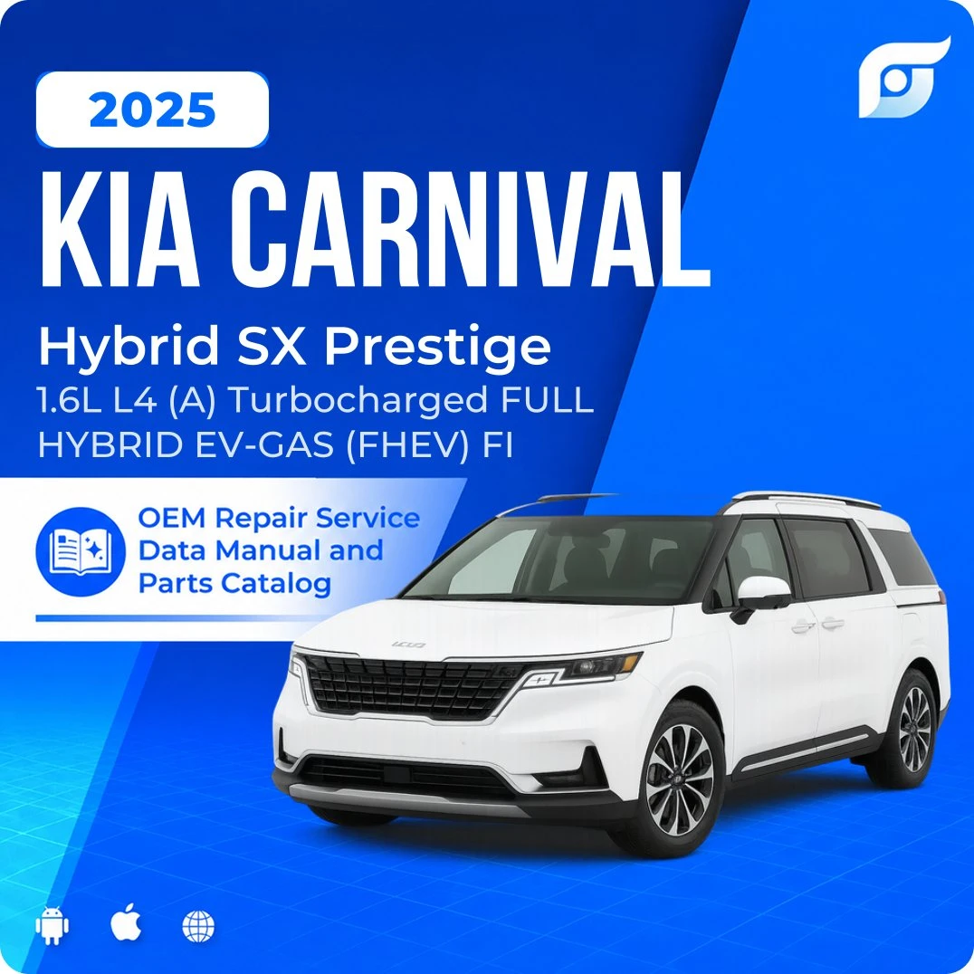 2025 Kia Carnival Hybrid SX Prestige - OEM Repair Service Manual