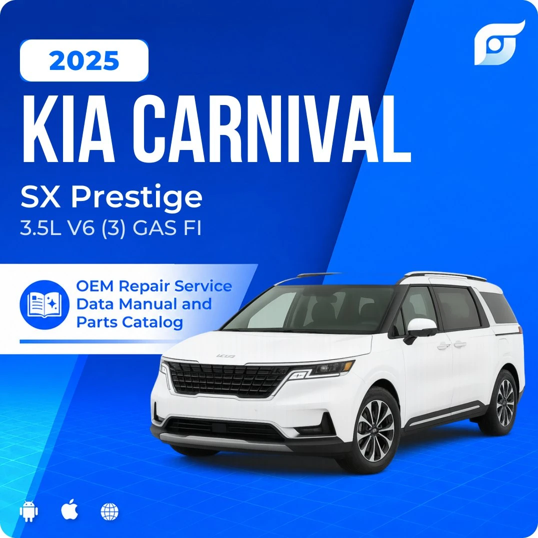 2025 Kia Carnival SX Prestige - OEM Repair Service Manual