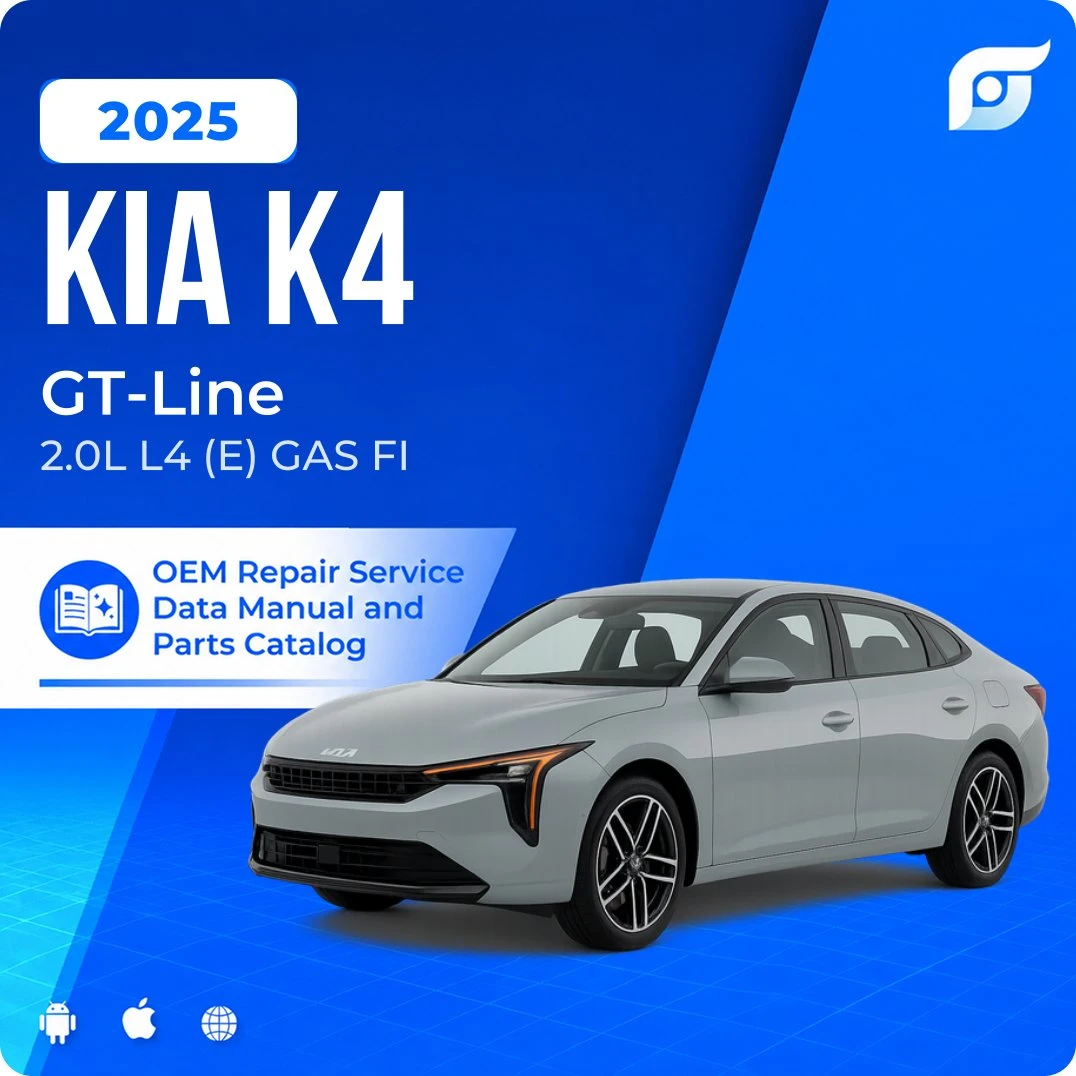 2025 Kia K4 GT-Line - OEM Repair Service Manual