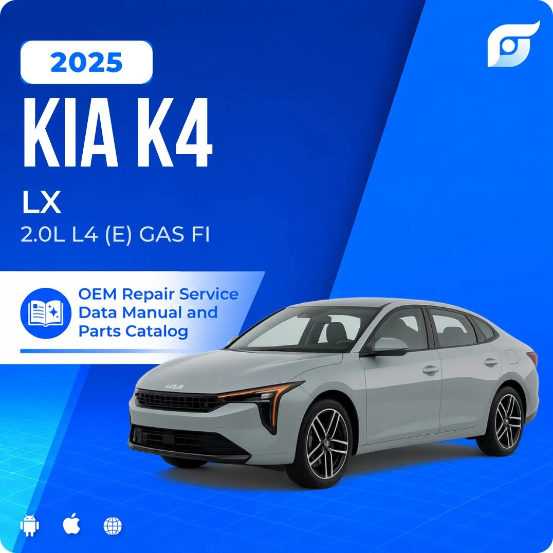 2025 Kia K4 LX - OEM Repair Service Manual