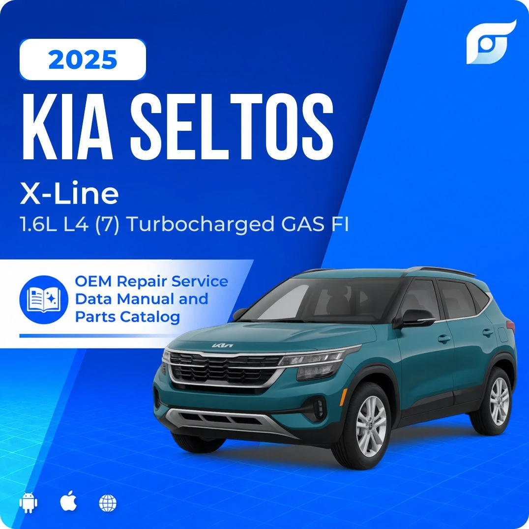 2025 Kia Seltos X-Line - OEM Repair Service Manual