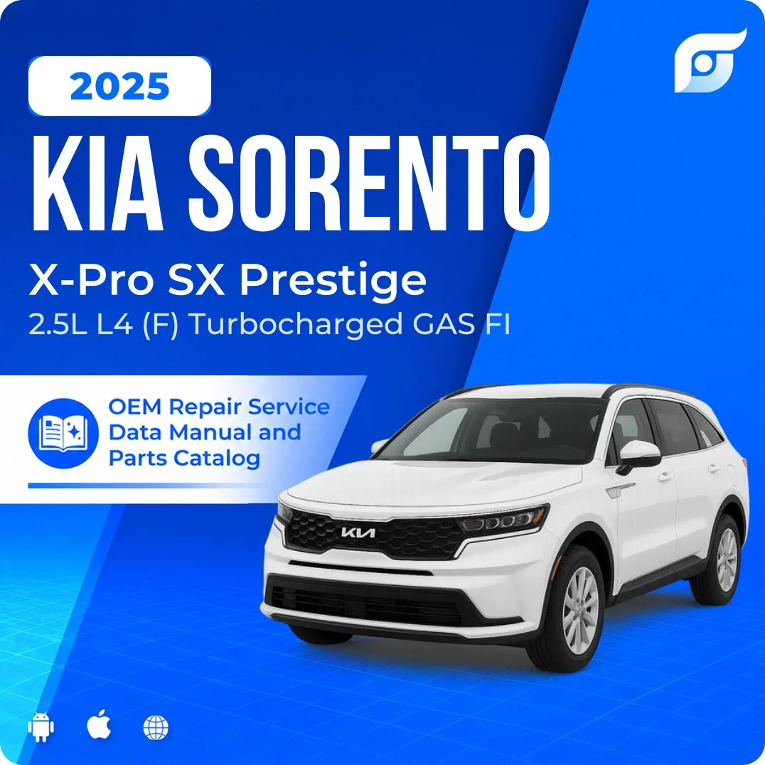 2025 Kia Sorento X-Pro SX Prestige - OEM Repair Service Manual