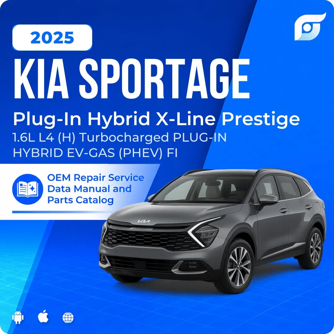 2025 Kia Sportage Plug-In Hybrid X-Line Prestige - OEM Repair Service Manual