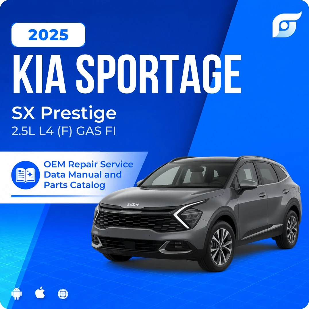 2025 Kia Sportage SX Prestige - OEM Repair Service Manual