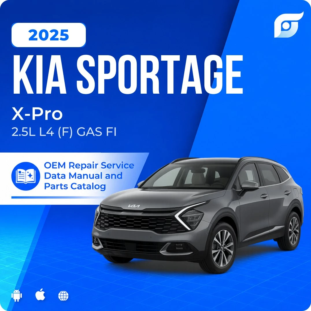 2025 Kia Sportage X-Pro - OEM Repair Service Manual