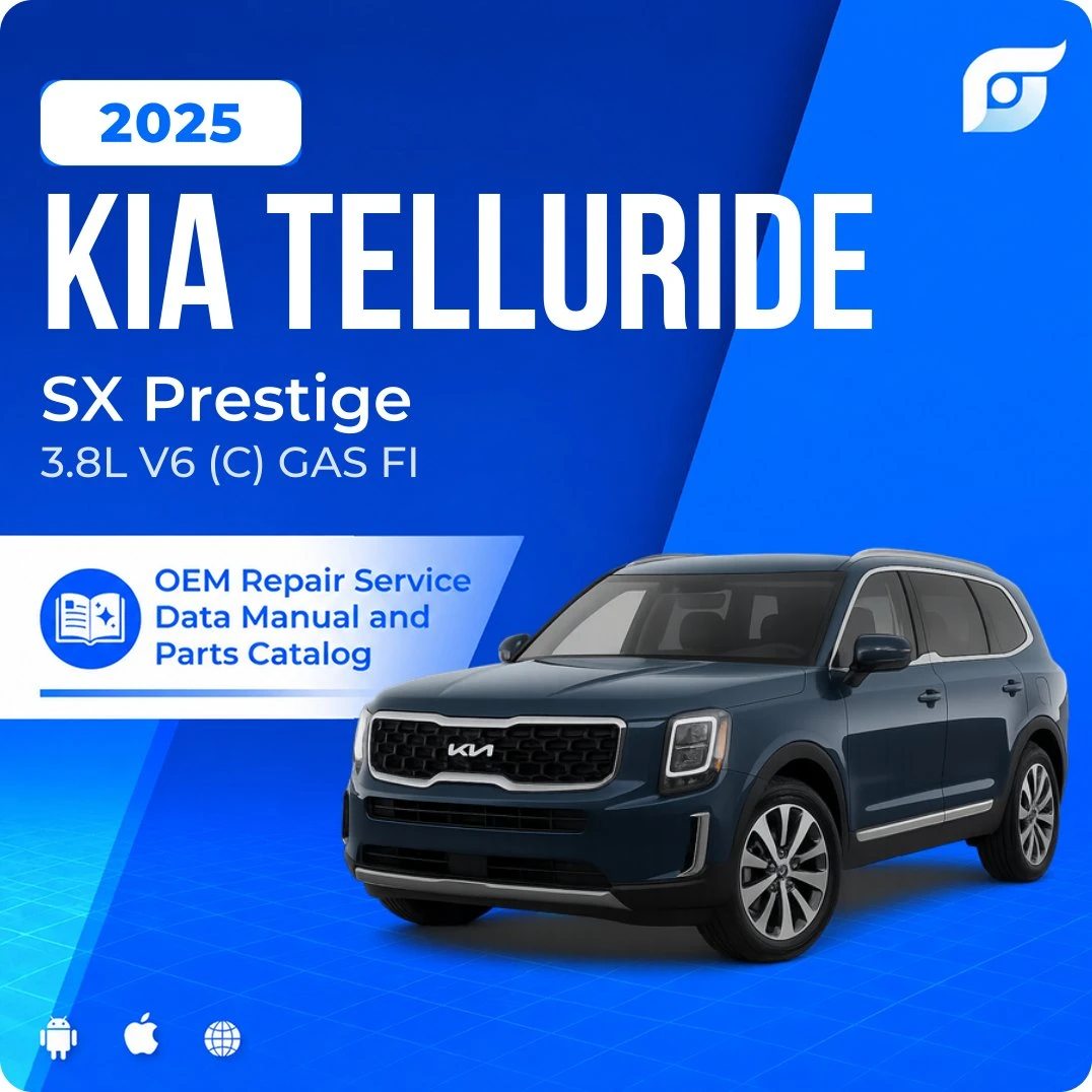 2025 Kia Telluride SX Prestige - OEM Repair Service Manual