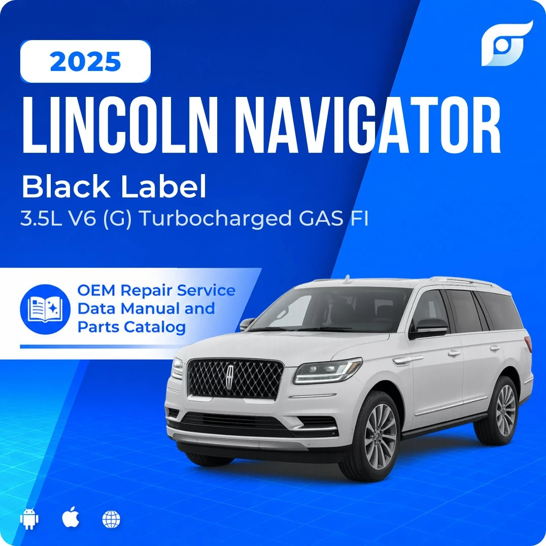 2025 Lincoln Navigator Black Label - OEM Repair Service Manual