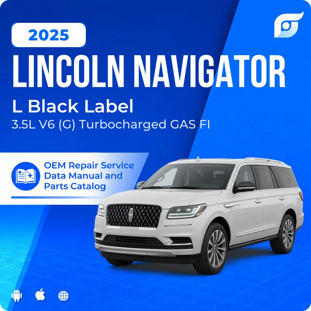 2025 Lincoln Navigator L Black Label - OEM Repair Service Manual