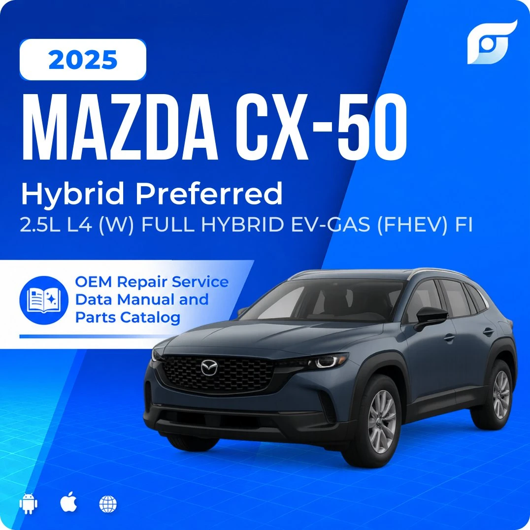 2025 Mazda CX-50 Hybrid Preferred - OEM Repair Service Manual