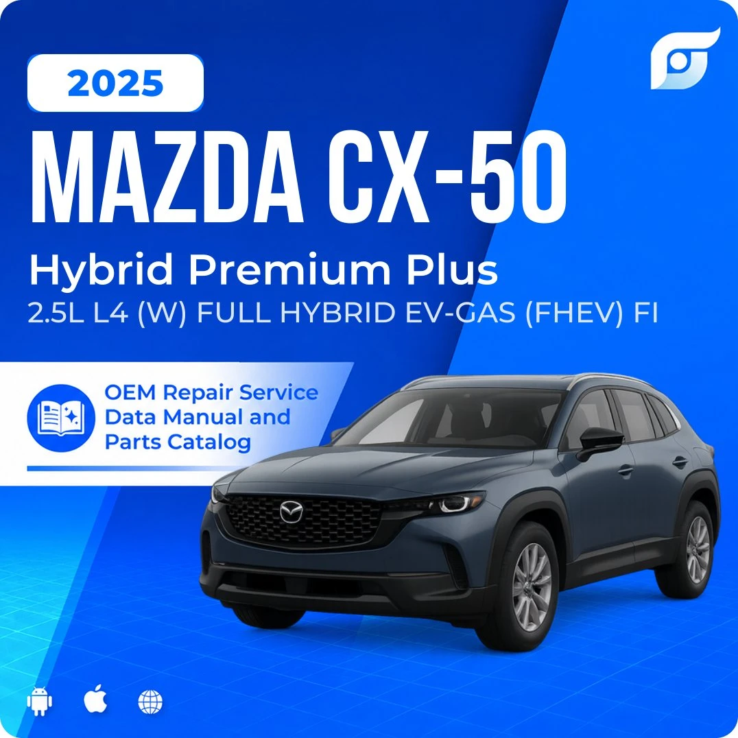 2025 Mazda CX-50 Hybrid Premium Plus - OEM Repair Service Manual