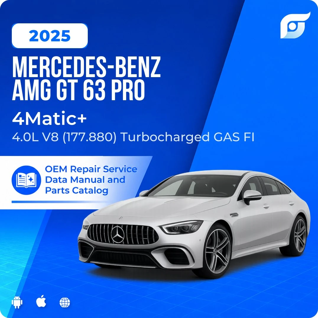 2025 Mercedes-Benz AMG GT 63 Pro 4Matic+ - OEM Repair Service Manual