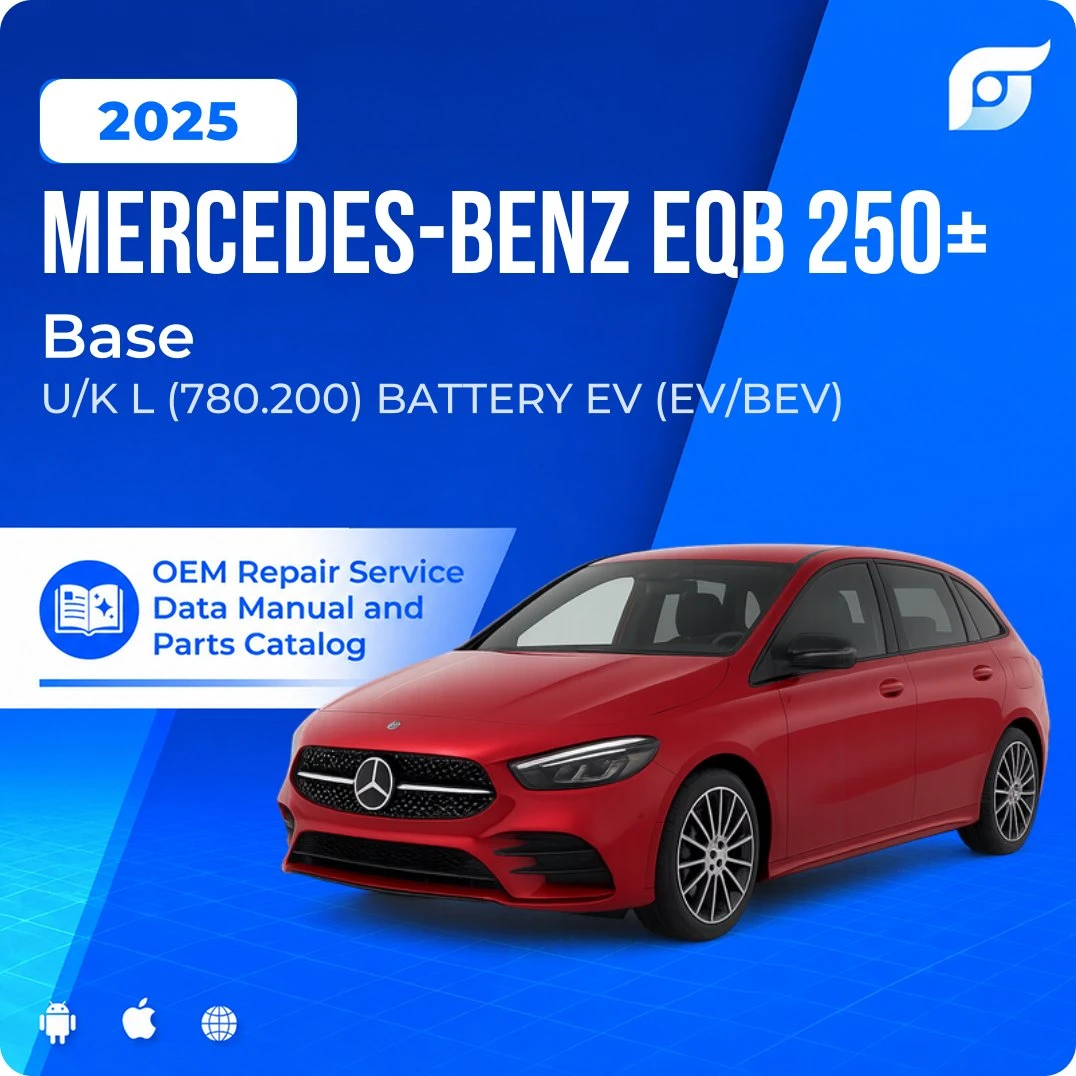 2025 Mercedes-Benz EQB 250+ Base - OEM Repair Service Manual