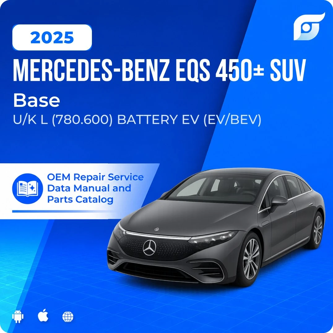 2025 Mercedes-Benz EQS 450+ SUV Base - OEM Repair Service Manual