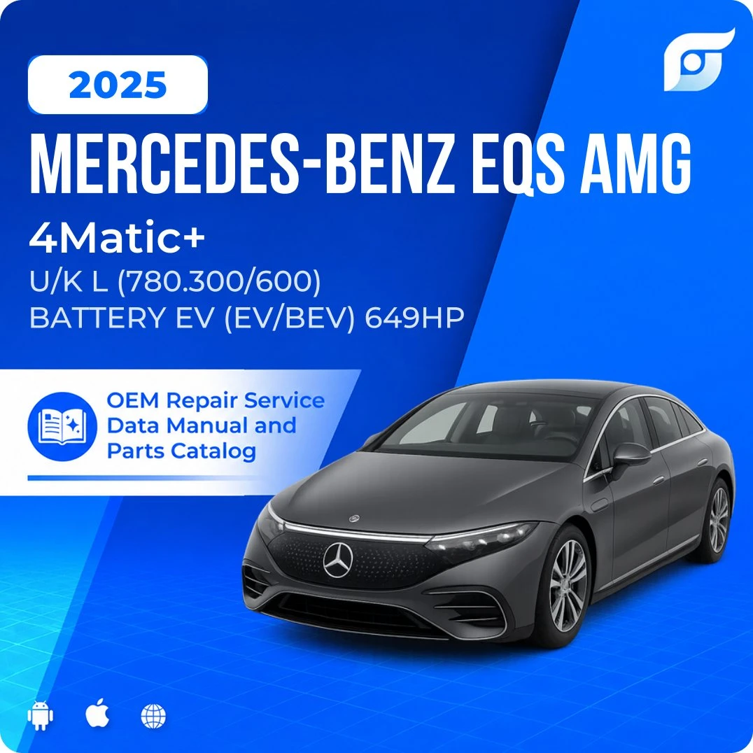2025 Mercedes-Benz EQS AMG 4Matic+ - OEM Repair Service Manual