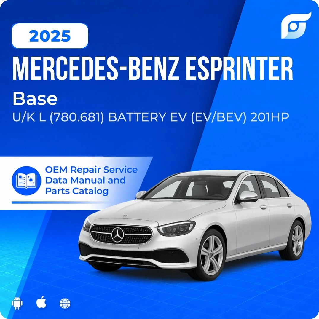 2025 Mercedes-Benz eSprinter Base - OEM Repair Service Manual