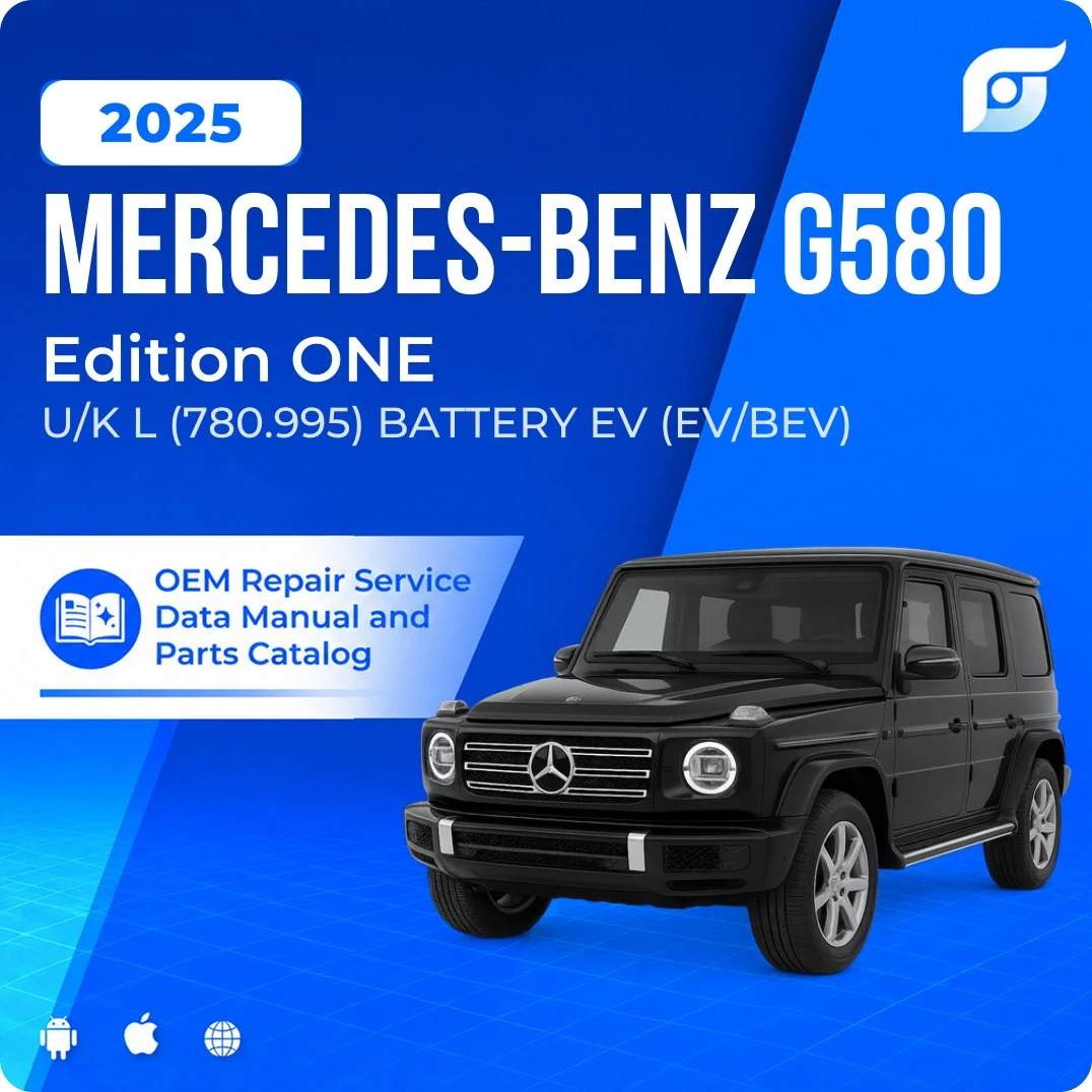 2025 Mercedes-Benz G580 Edition ONE - OEM Repair Service Manual