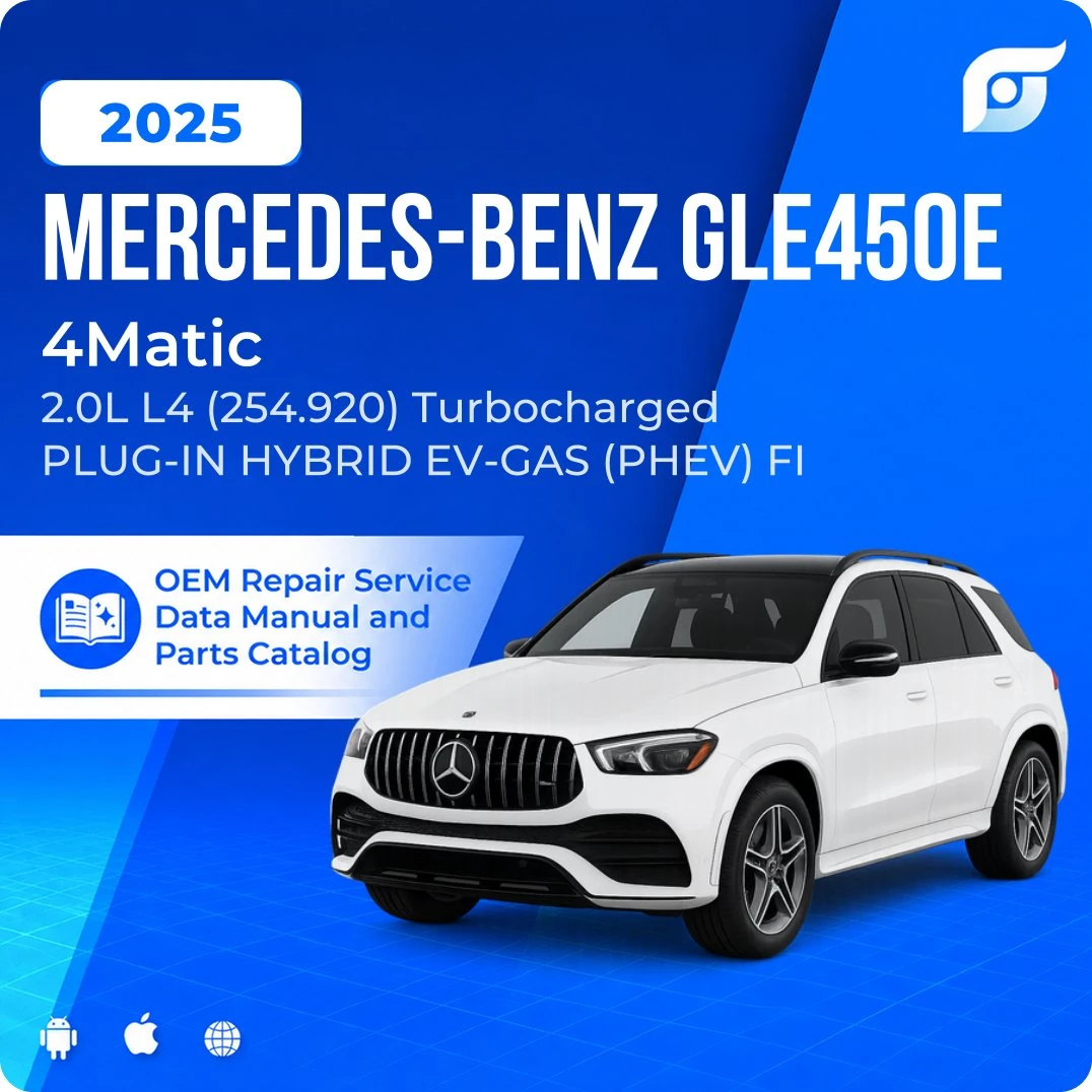 2025 Mercedes-Benz GLE450e 4Matic - OEM Repair Service Manual