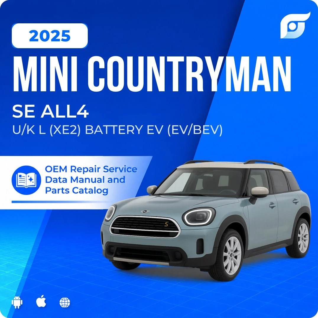 2025 Mini Countryman SE ALL4 - OEM Repair Service Manual