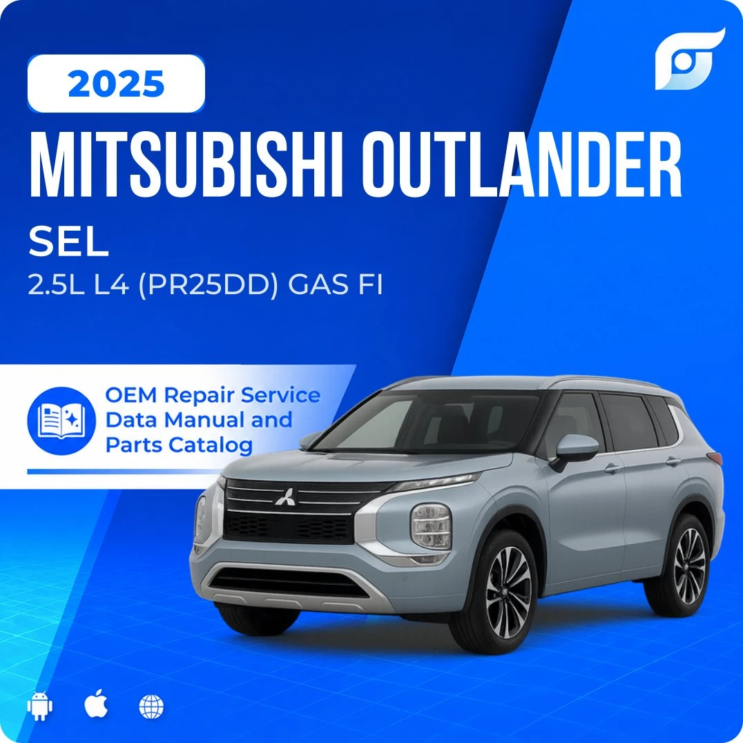 2025 Mitsubishi Outlander SEL - OEM Repair Service Manual