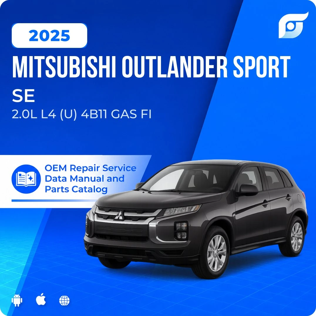 2025 Mitsubishi Outlander Sport SE - OEM Repair Service Manual