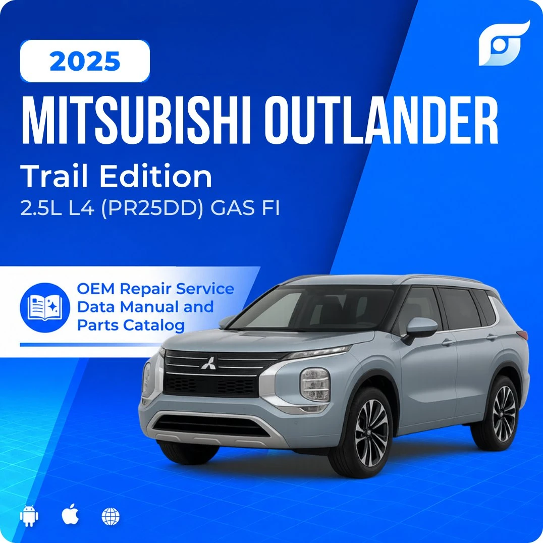 2025 Mitsubishi Outlander Trail Edition - OEM Repair Service Manual