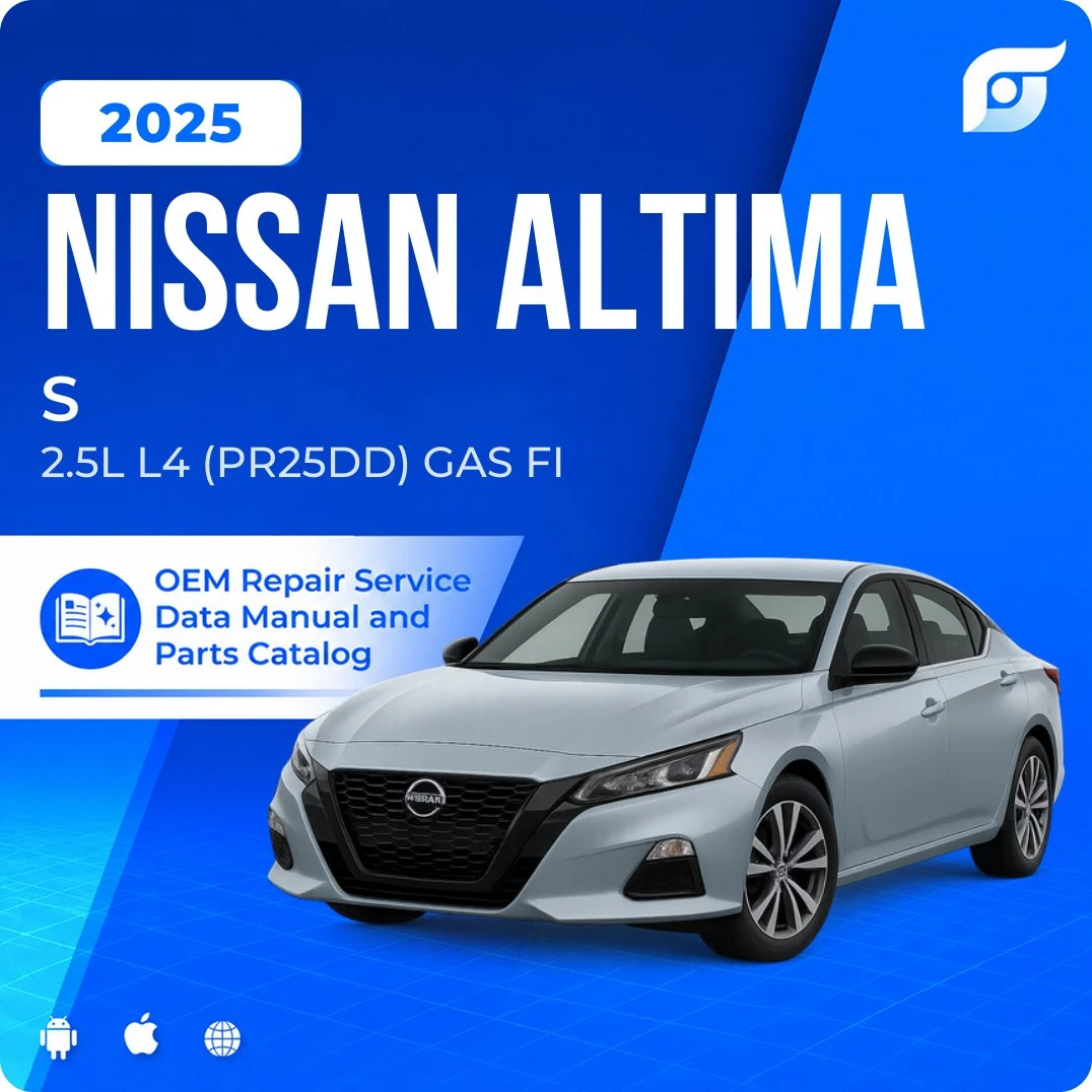 2025 Nissan Altima S - OEM Repair Service Manual