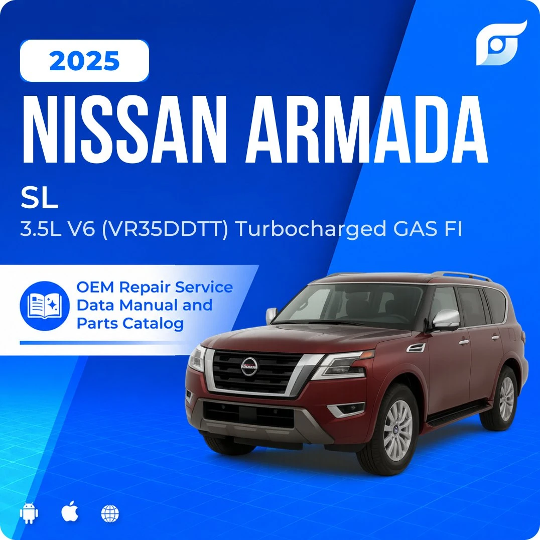 2025 Nissan Armada SL - OEM Repair Service Manual