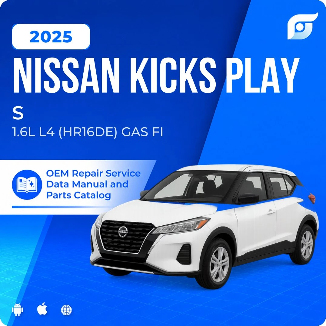 2025 Nissan Kicks Play S - OEM Repair Service Manual