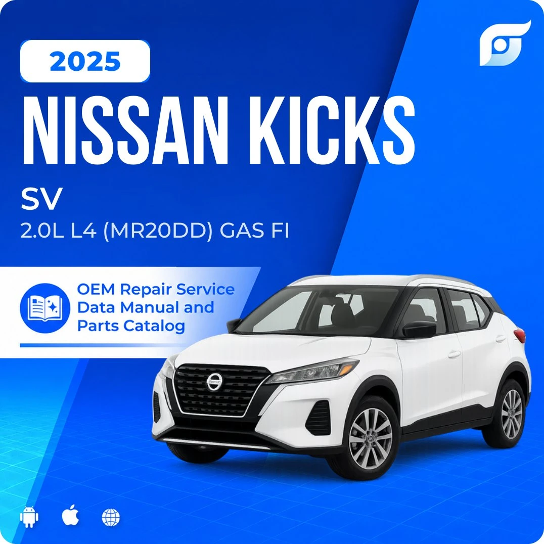 2025 Nissan Kicks SV - OEM Repair Service Manual