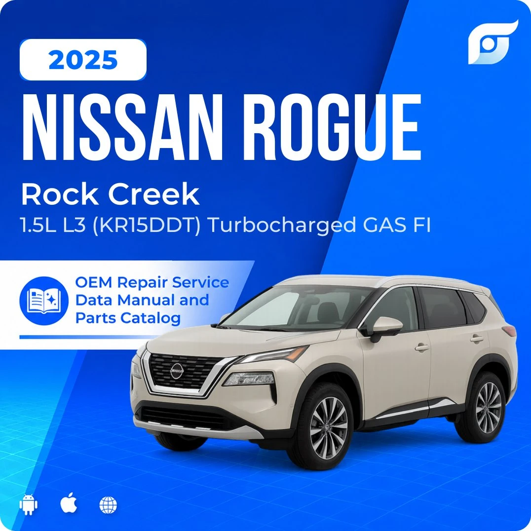 2025 Nissan Rogue Rock Creek - OEM Repair Service Manual