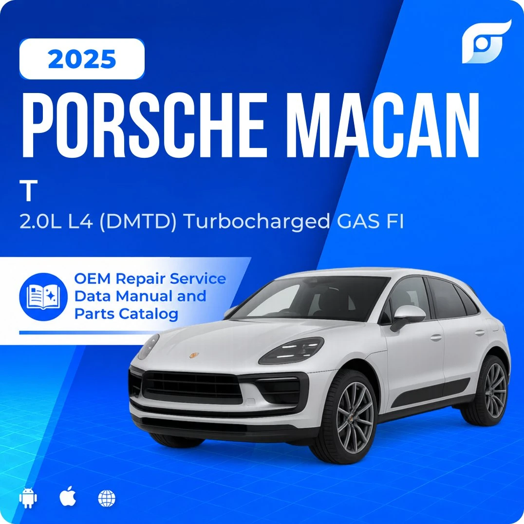 2025 Porsche Macan T - OEM Repair Service Manual