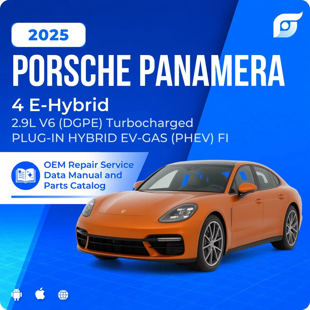 2025 Porsche Panamera 4 E-Hybrid - OEM Repair Service Manual