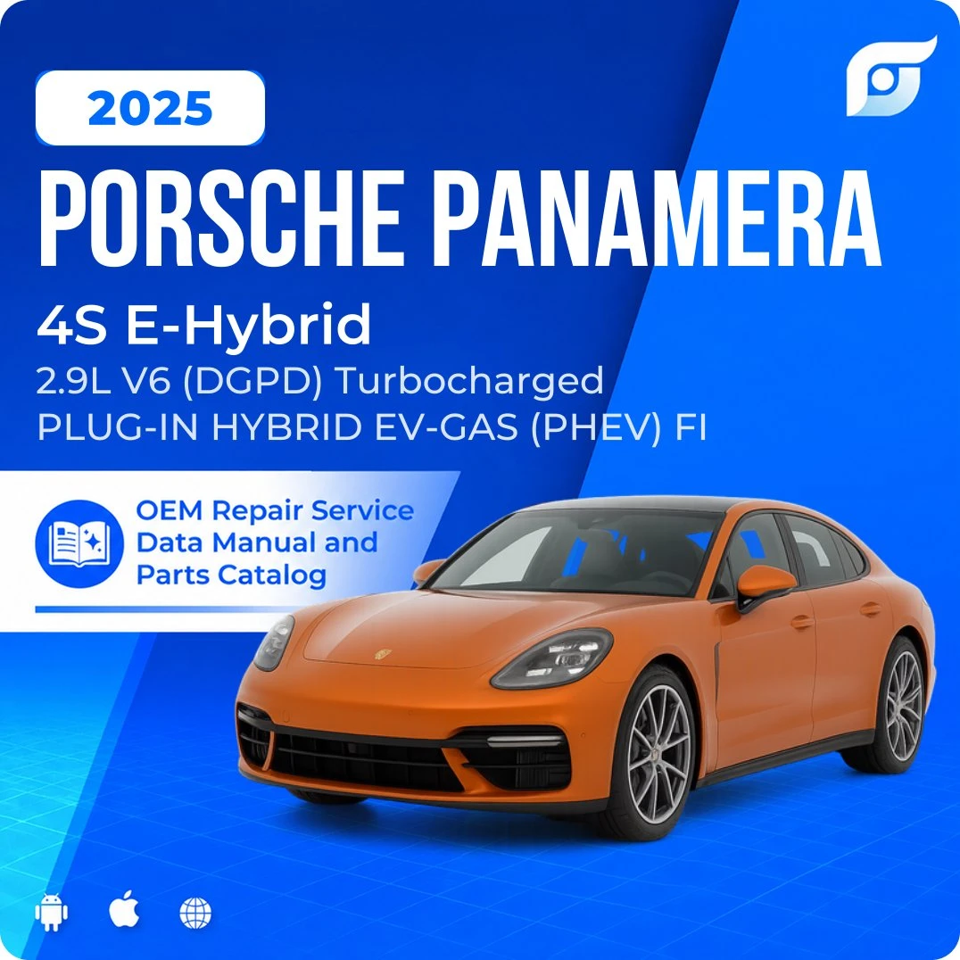 2025 Porsche Panamera 4S E-Hybrid - OEM Repair Service Manual