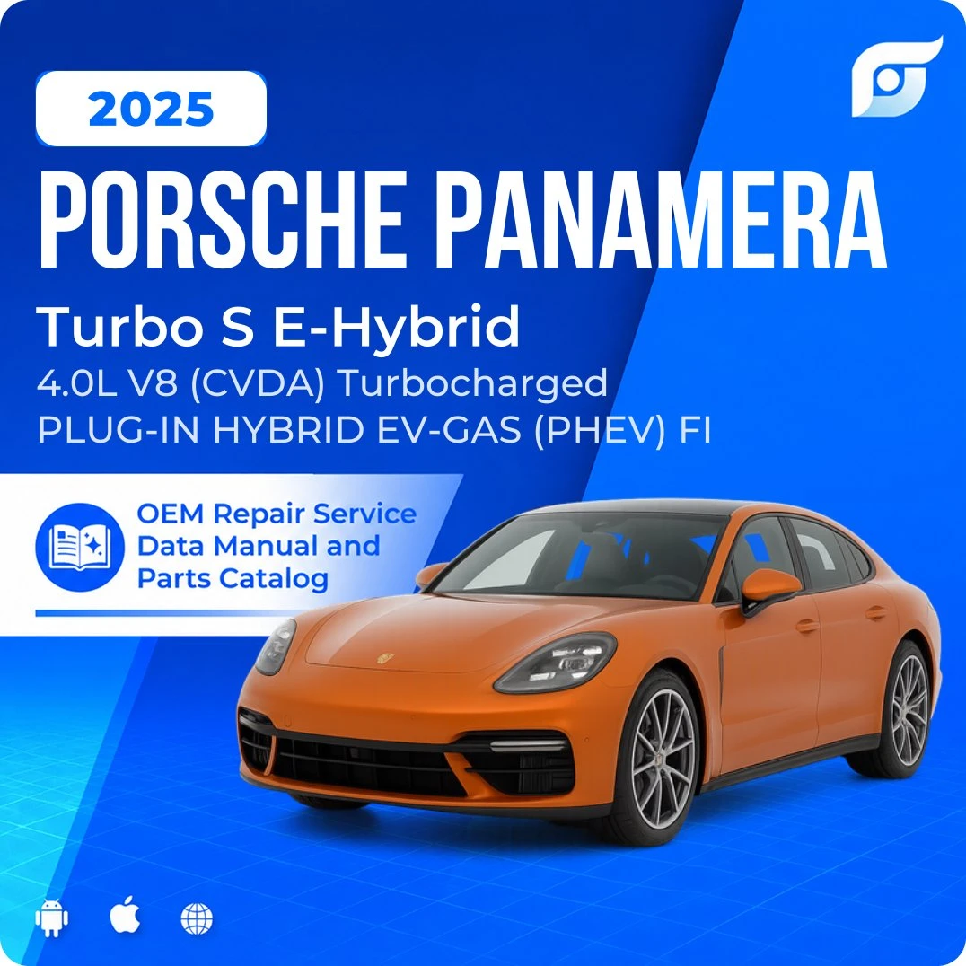2025 Porsche Panamera Turbo S E-Hybrid - OEM Repair Service Manual