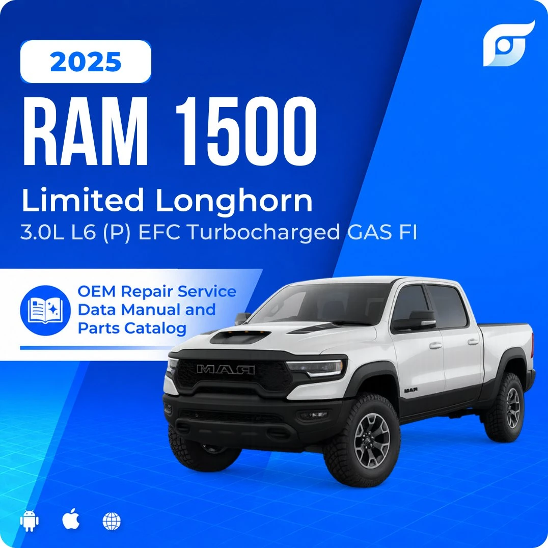 2025 Ram 1500 Limited Longhorn - OEM Repair Service Manual